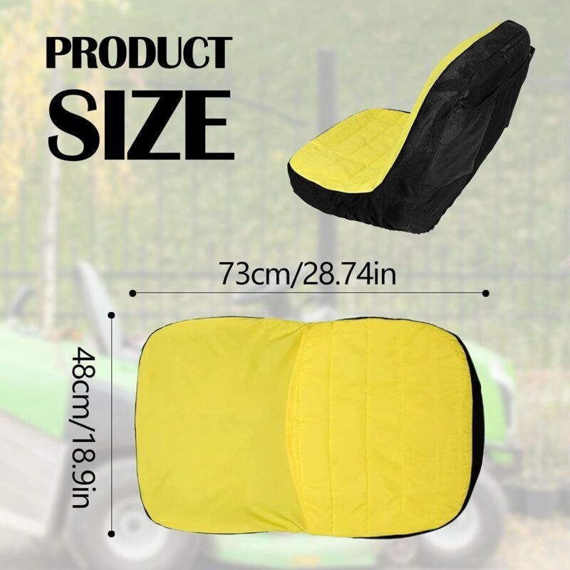 Tractor Mower Seat Cover for John Deere Gator LP92334 Weather Resistant