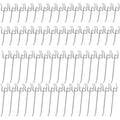 60 Pcs Metal Wall, 5 and Hardware Stores Supermarket Shelves Hooks for Perforated Panels Mounted Perforated Panel Hooks, 10 cm