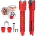 Tool of Wrench a Faucet 1, Slip Installateur of Faucet and of Sink Anti-Tool of Wrench a Hose of Plomberie, 8 in