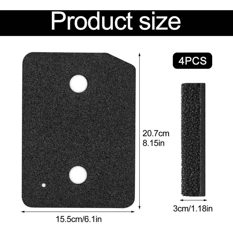 Foam Base Filter for Miele T1 Heat Pump Dryer 9164761 207x157x30mm