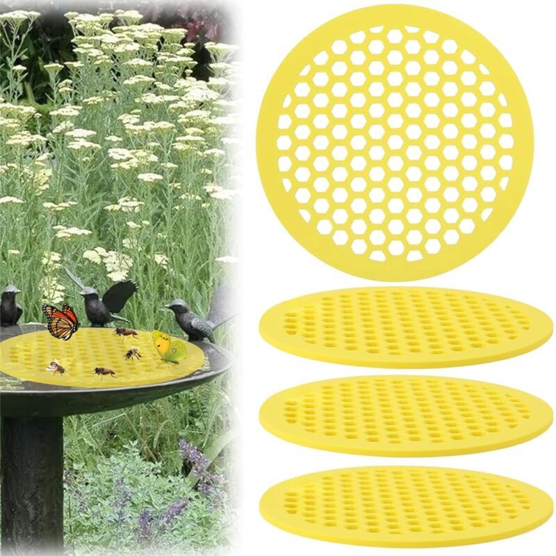 4x Bee Waterer Floating Island Trays for Beehive Watering Station