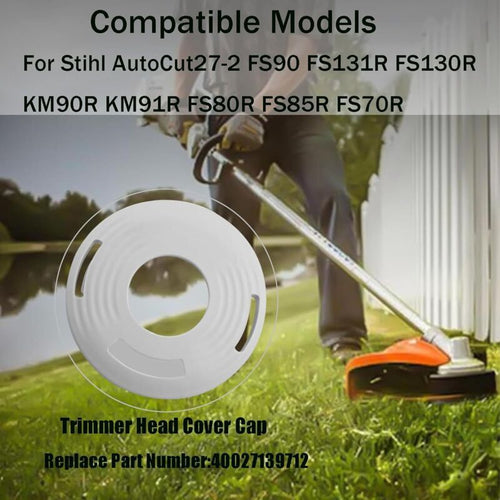 4 Pcs Capuchons of Head of Brush Cutter Compatibles with Stihl AutoCut 272 FS70R FS80R FS90 FS85R FS130R FS131R KM90R KM91R