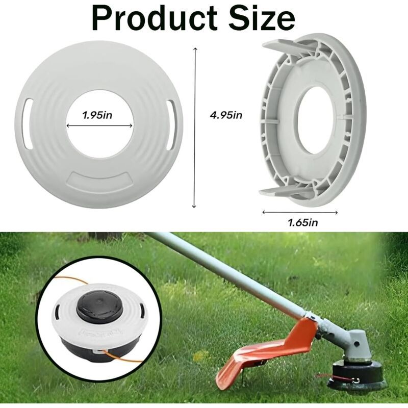 4 Pcs Capuchons of Head of Brush Cutter Compatibles with Stihl AutoCut 272 FS70R FS80R FS90 FS85R FS130R FS131R KM90R KM91R