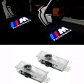 2x LED Door Welcome Lights Wireless Logo Projector Courtesy Lamps for BMW