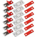 6x Stick-On Magnetic Catches for Drawers Cabinets Windows Adhesive