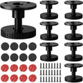 4x Adjustable Furniture Legs 27-40mm for Tables Sofas Bed Frames