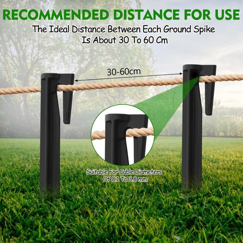 120x Robot Lawn Mower Boundary Wire Pegs Ground Stakes Cable Fixing