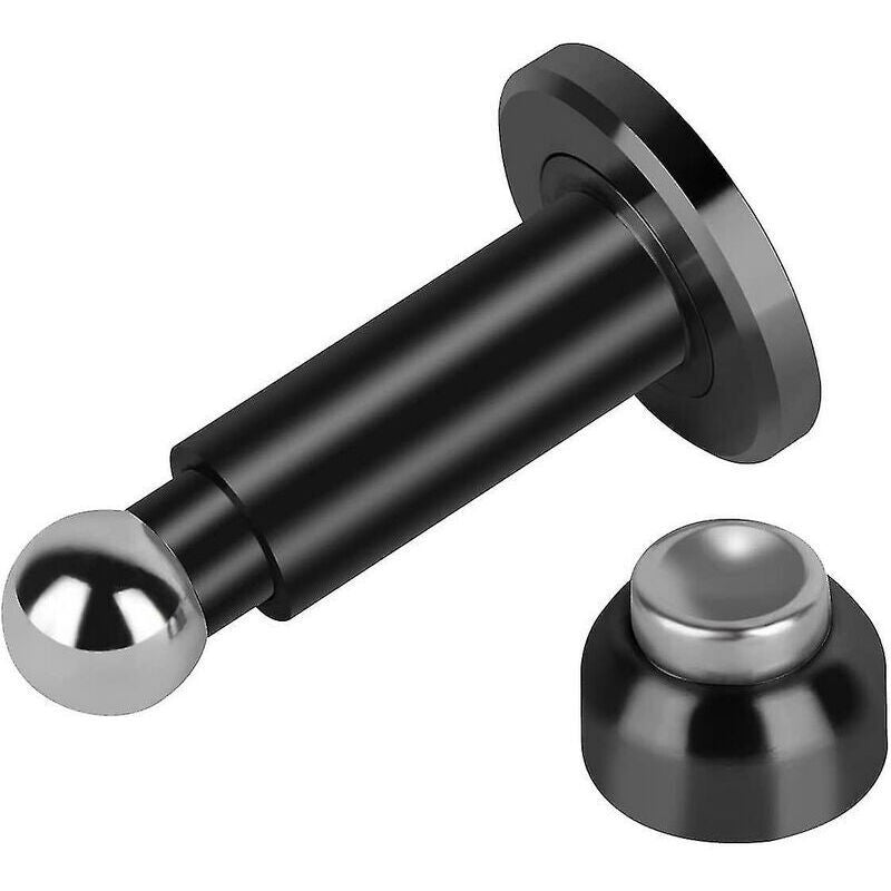 Magnetic Door Stop Adjustable Height Stainless Steel Finish
