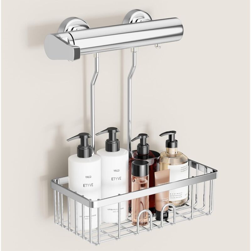 Hanging Shower Shelf No Drilling Shampoo Holder Caddy 12cm
