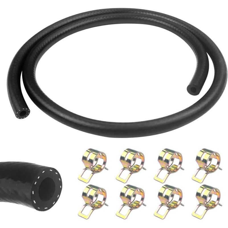 8m Fuel Hose Line 6mm ID Petrol Diesel for Car Truck Tractor Small Engine