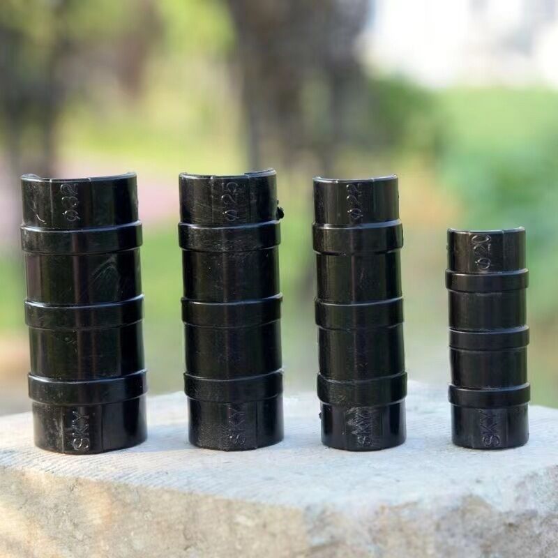 24x Greenhouse Hoop Clips for 21-23mm Tube Garden Tunnel Netting Clamps