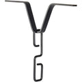 V-Shape Rain Chain Gutter Adapter Black Downpipe Connector