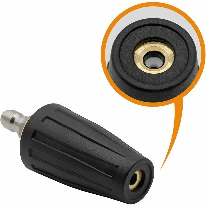 Rotary Turbo Nozzle Tip for High Pressure Washer 3600 PSI