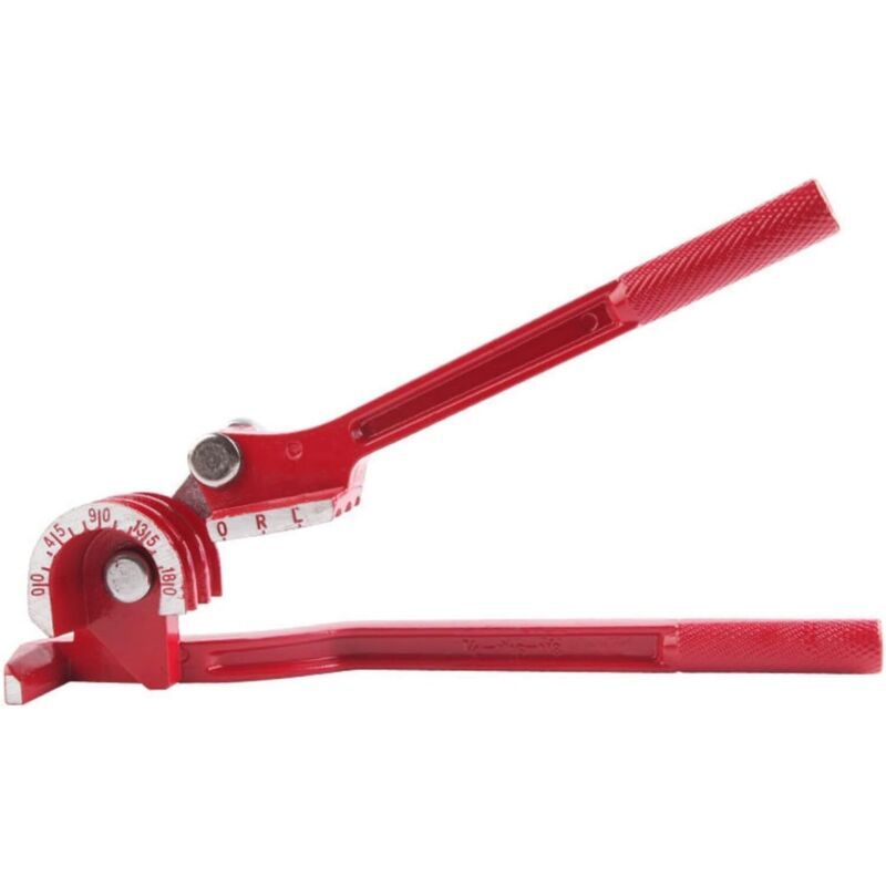 180 Degree Adjustable Pipe Bender for Plumbing HVAC Steel Tubing