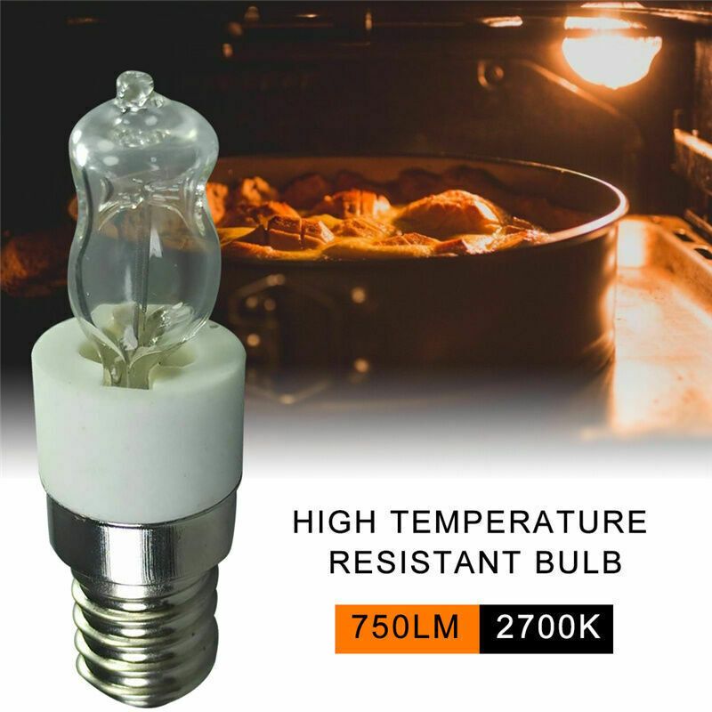 2x Microwave Oven Bulbs 40W 220-240V Appliance Fridge Light Globes