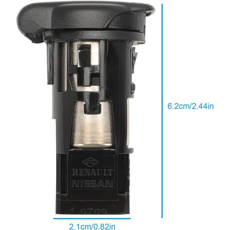 12V 120W Cigarette Lighter Socket Plug for Renault Megane Koleos Dacia