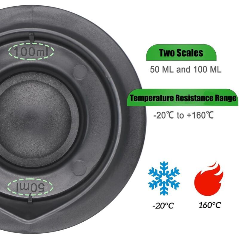 Measuring Cup Lid for Thermomix TM5 TM6 with 50ml 100ml Graduations
