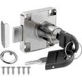 Cam Lock with Keyed Alike Keys for Drawer Mailbox Cabinet Cupboard Silver