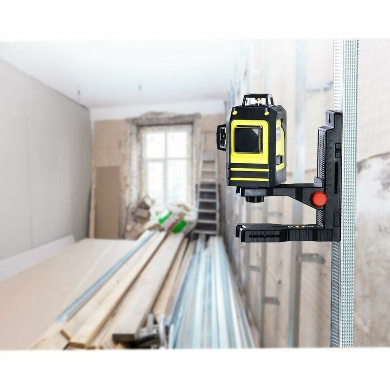 Magnetic Wall Mount Bracket Holder for Laser Level 1/4in Thread