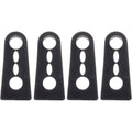 4x Car Door Noise Dampers Silent Rubber Buffers for Lada Vehicles