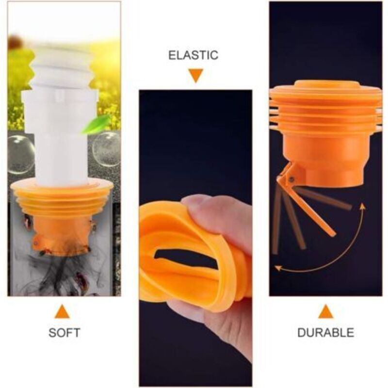 Silicone Non-Return Anti-Odour Valve for Washing Machine Drain Bathroom