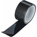 Carbon Fibre Car Door Edge Protector Film Roll 5cm x 3m Black Self-Adhesive