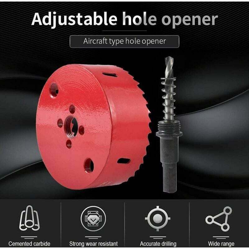 Bi-Metal Hole Saw 85mm for Wood Drywall Plastic Aluminium Fibreboard