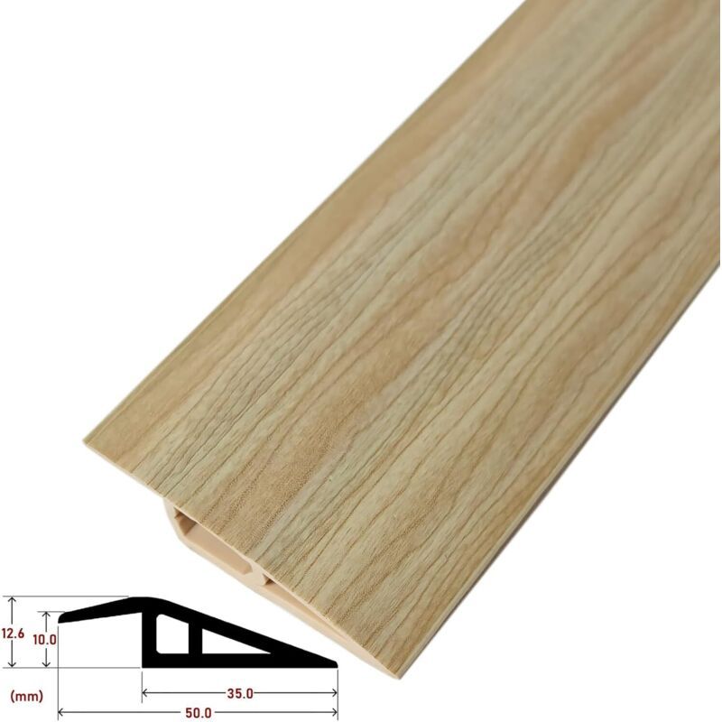 PVC Self-Adhesive Threshold Ramp Floor Transition Strip 5cm x 710mm