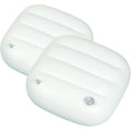 2x Inflatable Spa Bath Booster Seat Cushion 40x38x16cm for Bathtub