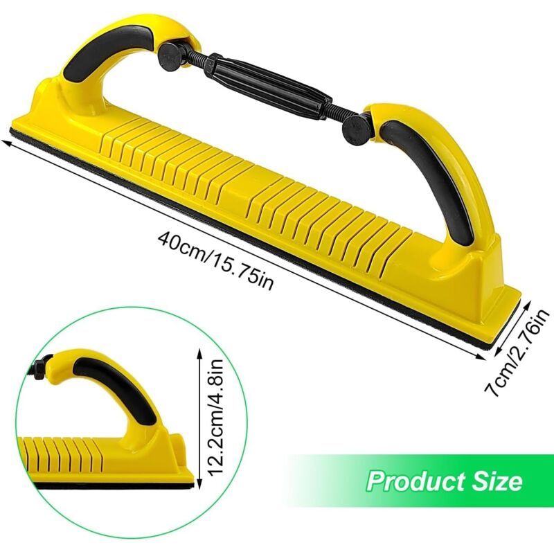 Hand Sanding Block 70x400mm for Car Body Panel Work Abrasive Belt Sander