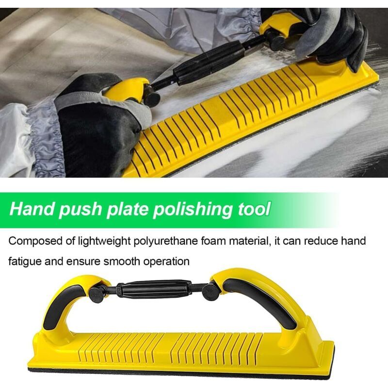 Hand Sanding Block 70x400mm for Car Body Panel Work Abrasive Belt Sander