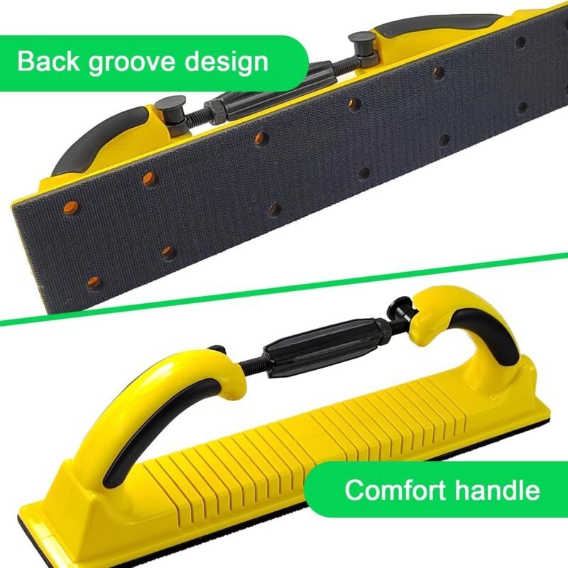 Hand Sanding Block 70x400mm for Car Body Panel Work Abrasive Belt Sander
