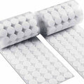 600 Pairs Self-Adhesive Hook and Loop Dots 15mm Round Sticky Pads