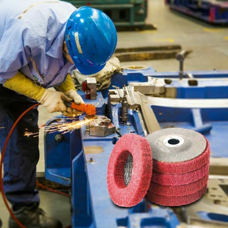 5x Polycarbonate Paint and Rust Removal Stripping Discs 100mm for Grinder