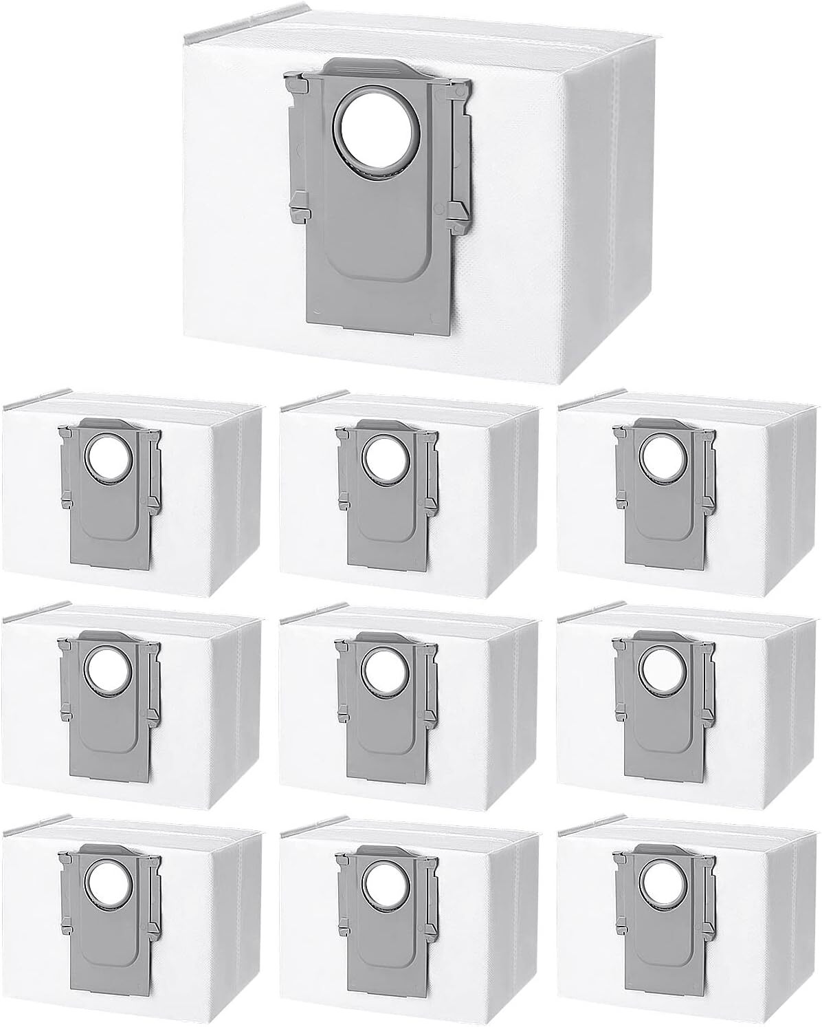 10x Dust Bags for Roborock S8+ S8 Pro Ultra S7 MaxV Ultra Q7 Robot Vacuum