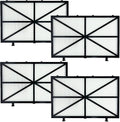 Set of 4 ultra-fine filter cartridges for Maytronics Dolphin Nautilus Cc Plus, M400 and M500 robots