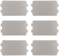 pcs Mica Plate Microwave Waveguide Protector Mica Plates 6.4×11.7cm Microwave Mica Plate Sheet Replacement Repair Accessories_ma