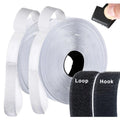 Self-Adhesive Velcro Tape 50m x 3cm, Black