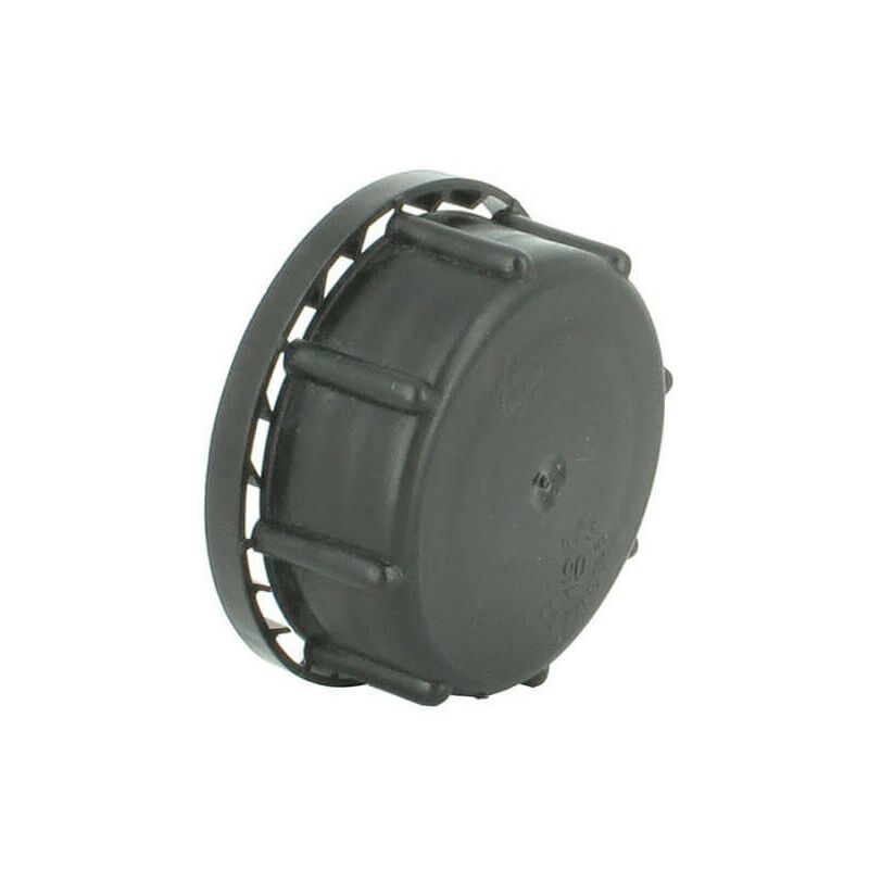 2x IBC Water Tank Valve Caps S60x6 Solid End Cap 60mm Fitting