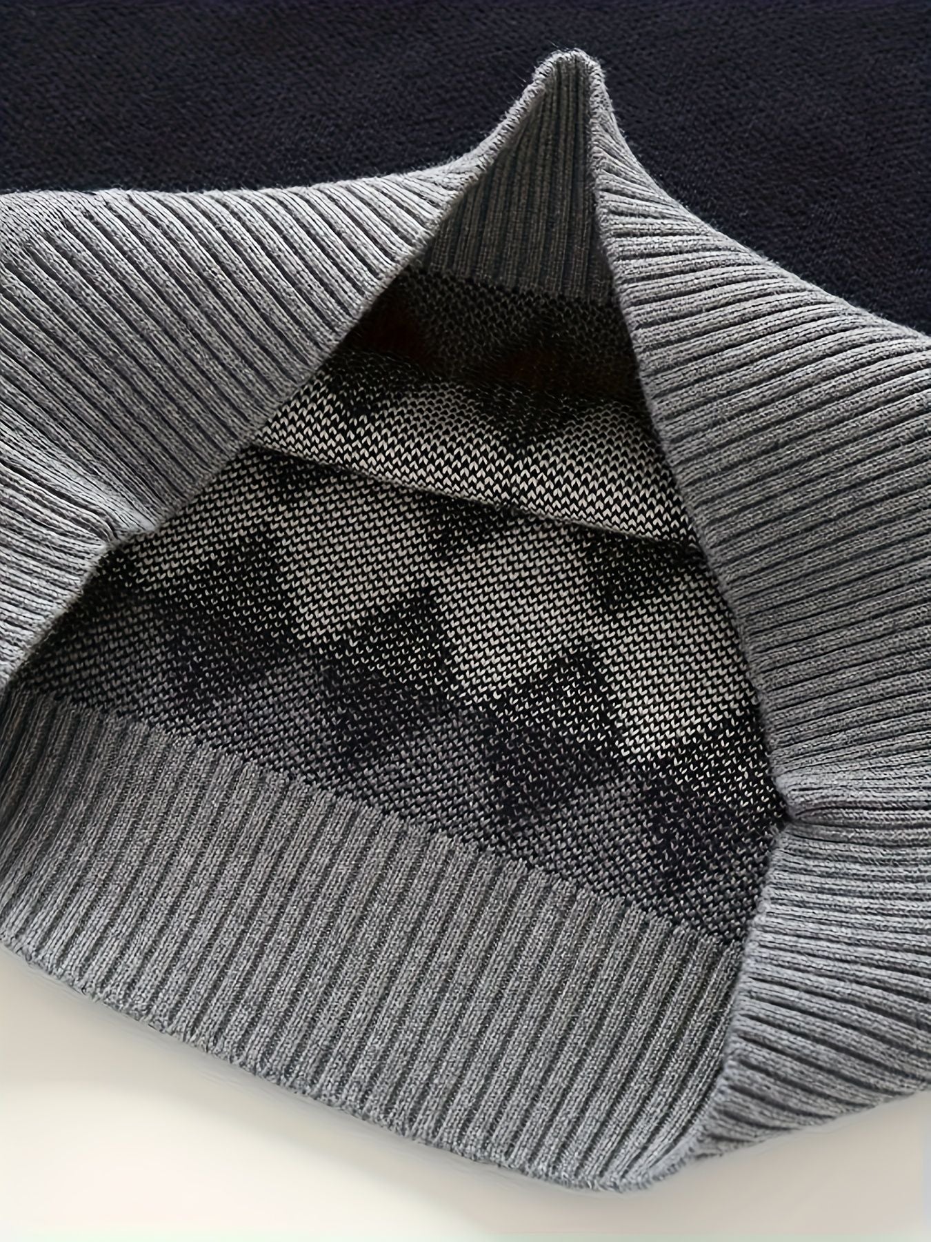 BX0012-NAVY 100% Cotton Kids V-Neck Argyle Sweater Vest, Boys and Girls Knitwear, Navy Blue, Size 130