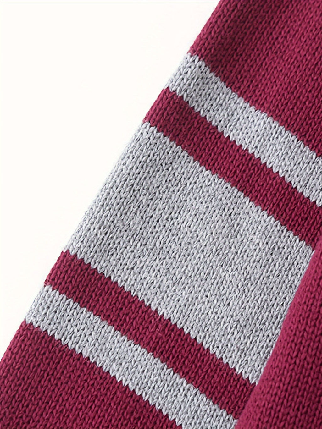 SW020 100% Cotton Kids V-Neck Long sleeve Button Cardigan, Boys and Girls School Uniform Knitwear, Scarlet, Size 110