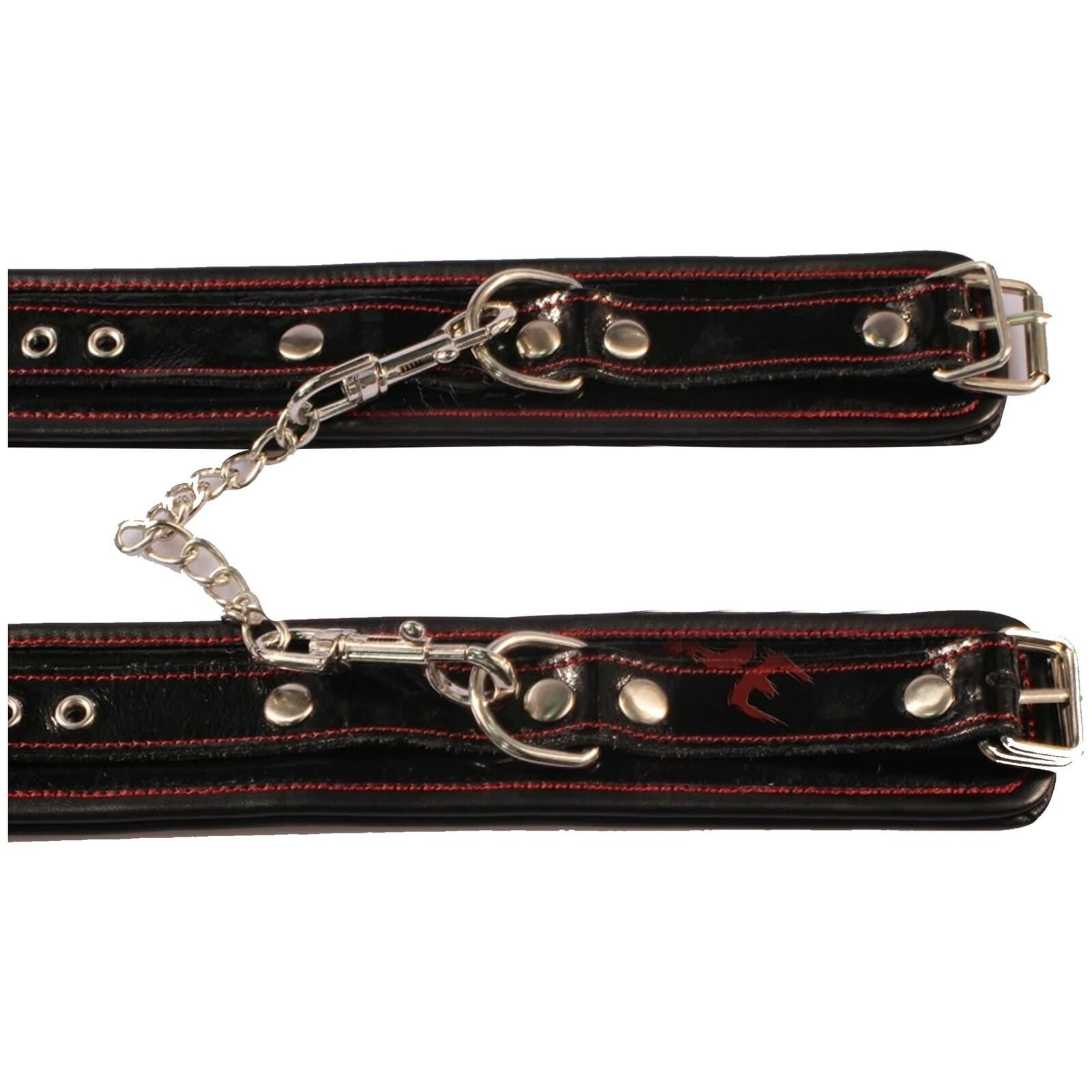 House Of Dasein Real Leather Bondage Kit Cuffs Restraints Collar Flogger Bdsm