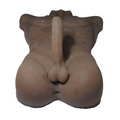 House Of Dasein Male Half Body Sex Doll With Big Dildo Penis Women Masturbation - Black