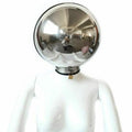 House Of Dasein Stainless Steel Ball Helmet Cuffs Bdsm Sensory Deprivation Play - Black - Male - Helmet