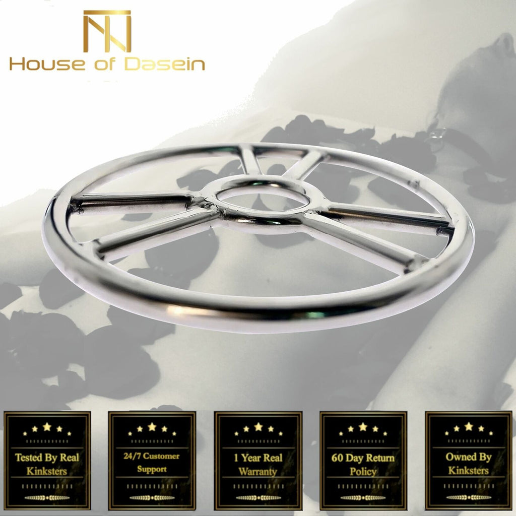 House Of Dasein Shibari Stainless Steel Bondage Suspension Ring Bdsm Restraints
