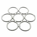 House Of Dasein Shibari Stainless Steel Suspension Ring Bondage Restraints Bdsm - Silver