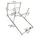 House Of Dasein The Tempest Advanced Pack Bdsm Stainless Steel Bondage Frame Sex Furniture - Advanced Pack