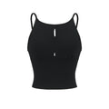 House Of Dasein Hollow Vest Lingerie For Women - Black - S