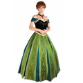 House Of Dasein Athemis Movie Ice Anna Cosplay Dress Princess Coronation Costume Custom Size - Clothing And Wig - L