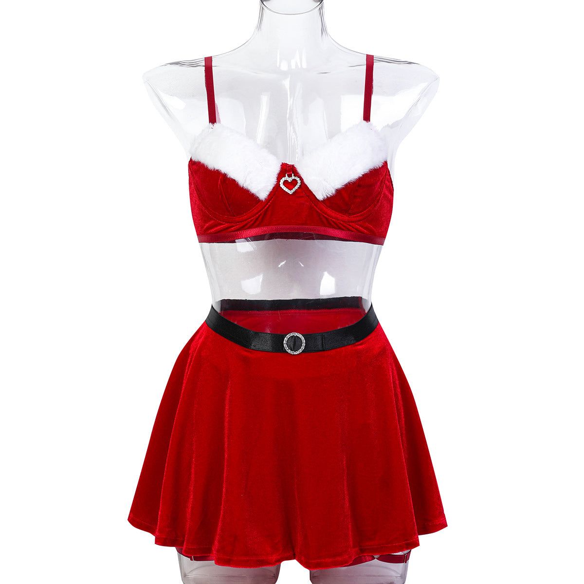 House Of Dasein Christmas Dress Up Holiday Four Piece Set - M
